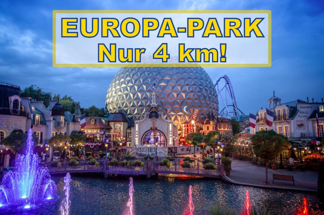 רינגסהיים Hotel Sunparc - Shuttle Zum Europa-Park Rust 4Km & Rulantica 2Km מראה חיצוני תמונה