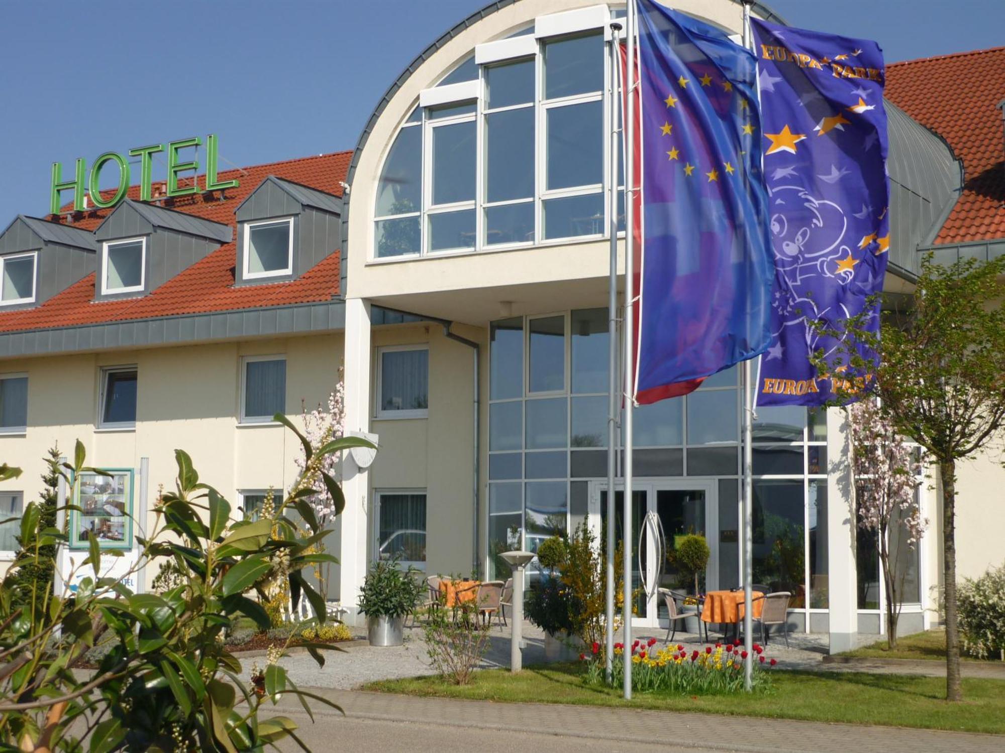 רינגסהיים Hotel Sunparc - Shuttle Zum Europa-Park Rust 4Km & Rulantica 2Km מראה חיצוני תמונה